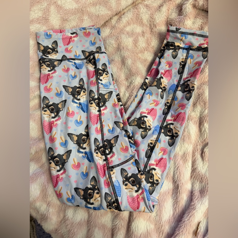 Chihuahua Print Leggings